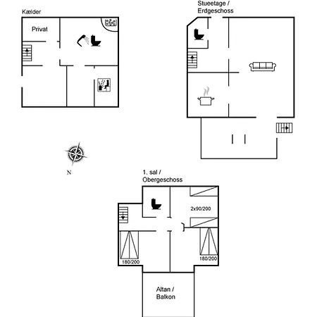 Сasa de vacaciones Hjort - 80m From The Sea By Interhome *